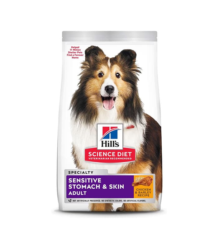 pet-product-dogs-food-1-0.jpg Hill's Science Diet Adult Sensitive Stomach & Sensitive Skin Chicken Recipe – Bild 1